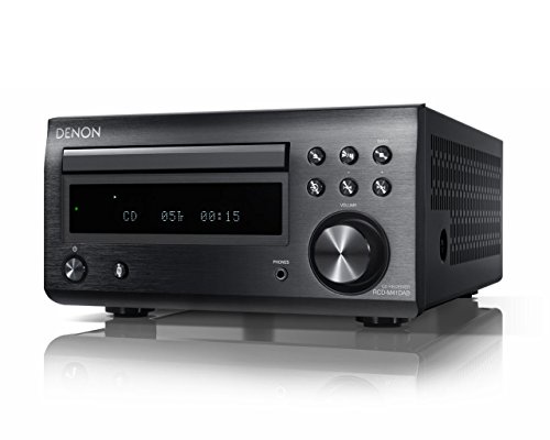 Denon D-M41DAB Hi-Fi Receiver with CD and Bluetooth - Black
