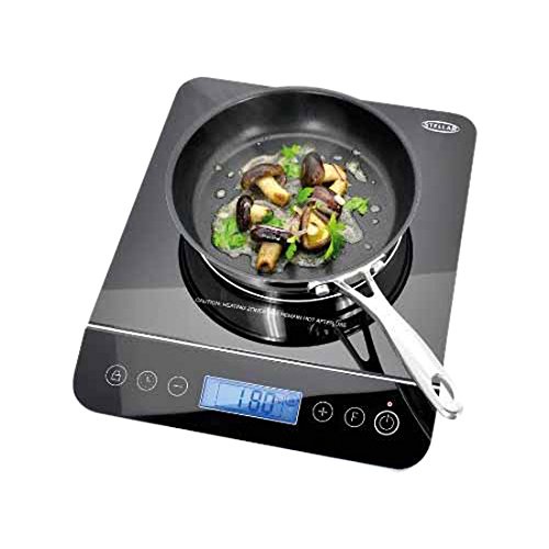Stellar Glass Induction Hob, 2000W, Black