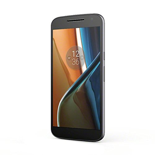 Lenovo Moto G4 - Smartphone libre Android 6 (pantalla de 5.5'' Full HD, 4G, cámara de 13 MP, 2 GB de RAM, 16 GB, Qualcomm Snapdragon 1.5 GHz), color negro