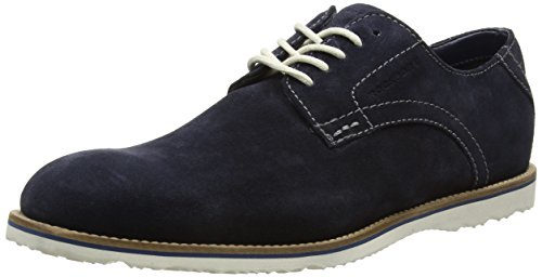 Rockport Men's Jazz Drive Derby Lace-Up Shoes - Blue (New Dress Blues), 9.5 UK