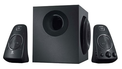 Logitech Z623 2.1 Speaker System for PC/Mac/Linux or Any Device with 3.5 mm and RCA Audio Out, Black