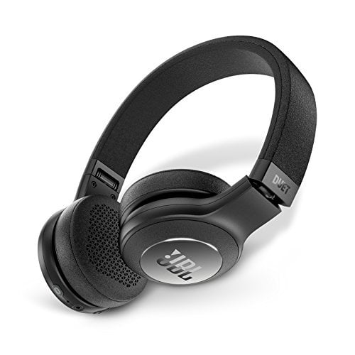 JBL Duet Bluetooth Wireless On-Ear Headphones - Black