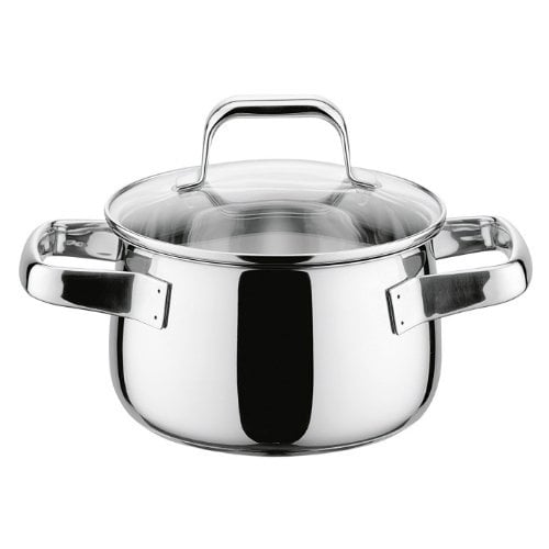 Baumalu 90224 Shape Marmite avec Couvercle Inox 24 cm