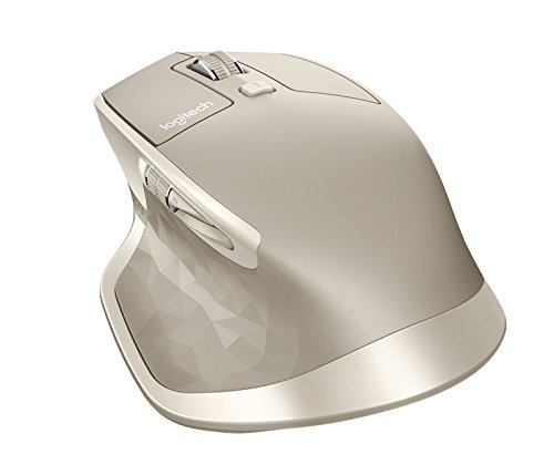 Logitech MX Master kabellose Maus (für Windows/Mac mit Verbindungsmöglichkeiten, Bluetooth, Unifying) stone