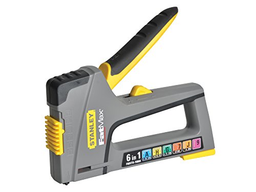 Stanley Tools ZSTA-0-70-868 TR75 6 in 1 Heavy-duty Stapler and Nail Gun