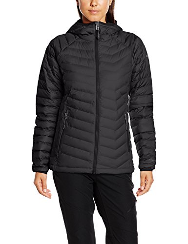 Columbia Damen Powder Lite Hooded Jacket, Black, S, WK1499