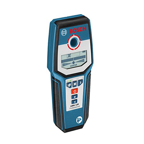Bosch Professional Digitales Ortungsgerät GMS 120,1 x 9 V Block Batterie Schutztasche (Erfassungstiefe: 120 mm)