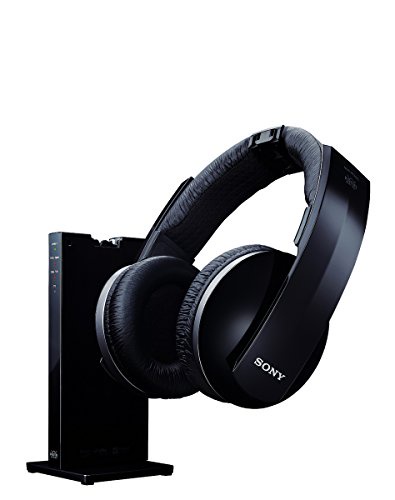 Sony MDR-DS6500 Cuffie Wireless Radiofrequenza, AC, Trasmissione Digitale, Surround Virtuale 7.1, Nero