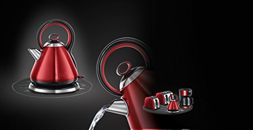 Russell Hobbs 21881 Legacy Kettle, 3000 W - Metallic Red