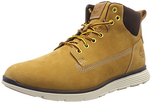 Timberland Men's Killington Chukka High-top Sneakers, Beige (Wheat Nubuck), 9 UK 44 EU