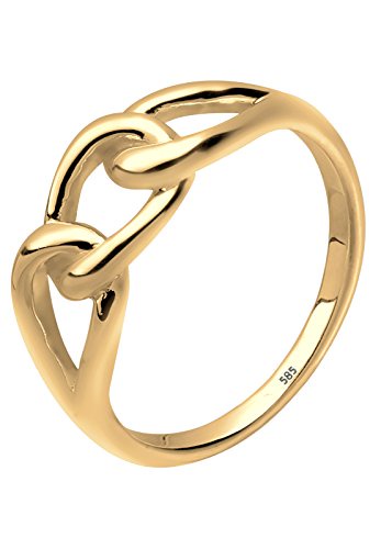 Elli Premium Damen-Stapelring Unendlichkeit Knoten 925 Silber Gr. 52 (16.6) 0608670315-52