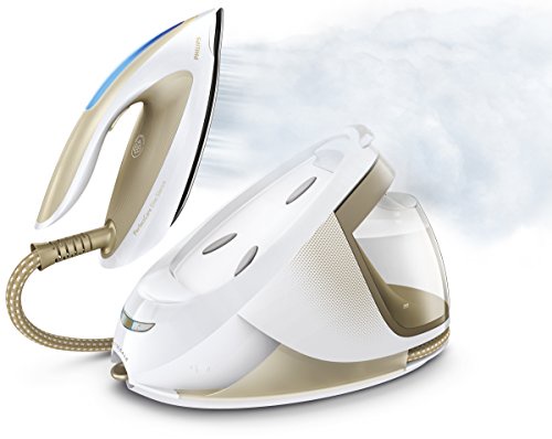 Philips PerfectCare Elite Silence GC9640/60 Dampfbügelstation (2400 Watt, Optimal TEMP, 7 bar Dampfdruck, 480 g Dampfstoß)