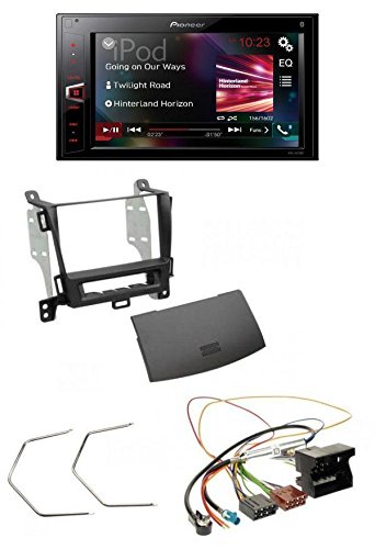 Pioneer MVH-AV290BT MP3 USB Bluetooth AUX 2-DIN Autoradio für Opel Zafira Tourer (ab 2012) jet black