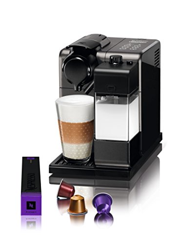 Nespresso EN550.BM Lattissima Touch Automatic Coffee Machine, Matt Black