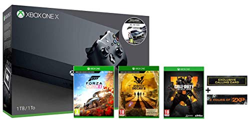 Xbox One X Forza Motorsport 7 + Call of Duty Black Ops 4 (Exclusive) + Forza Horizon 4 + State of Decay 2 Ultimate