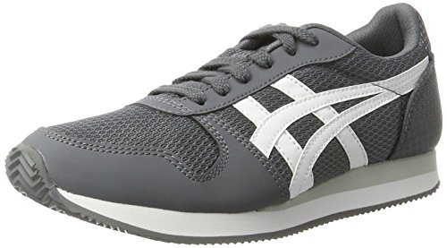 Asics Men’s Curreo Ii Gymnastics Shoes, Aloe/Nero, Grey (Carbon/White), 11.5 UK