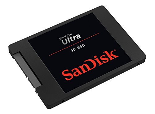 Disque SSD Sata III SanDisk Ultra 3D 1To, 2,5 pouces avec une vitesse de lecture allant jusqu'à 560 Mo/s (SDSSDH3-1T00-G25)
