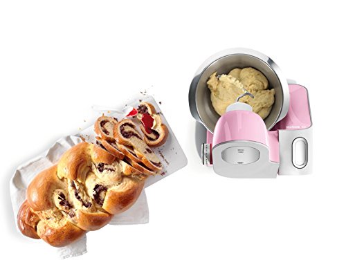 Bosch MUM58K20 Machine Compacte pour Cuisine Rose Dragée/Argent
