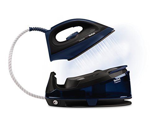 Tefal SV6050 Fasteo Steam Generator, 2200 W, Black/Blue