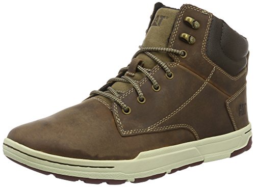 Cat Colfax Mid, Men Hi-Top Sneakers, Beige (Dark Beige), 10 UK (44 EU)