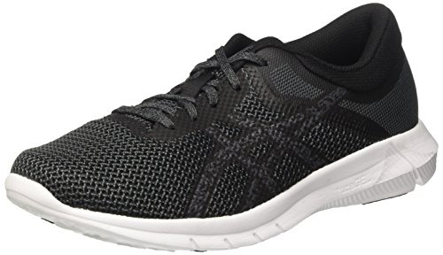 Asics Nitrofuze 2, Chaussures de Gymnastique Homme, Noir (Black / Carbon / White), 44.5 EU