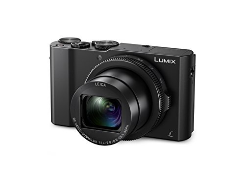 Panasonic DMC-LX15EG-K Lumix LX15 Fotocamera Digitale Compatta, Wi-Fi, Nero