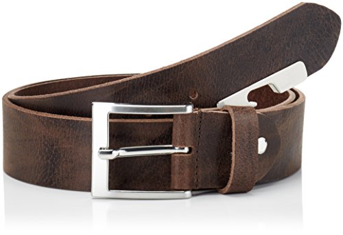 MGM Men's Bottle Master Belt, Brown (Braun Geflammt), 100