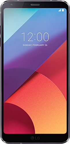 LG G6 Smartphone, Display QHD FullVision 5.7 pollici formato 18:9, Doppia Fotocamera Grandangolare da 13 MP, RAM 4 GB, Memoria Interna 32 GB espandibile fino a 2 TB, Resistente all'acqua, Nero [Italia]