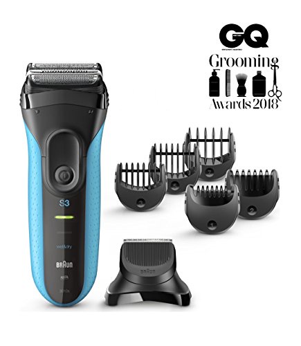 Braun Series 3 3010BT Shave & Style Rasoirs Électriques Homme Wet & Dry avec Tondeuse à Barbe de Précision