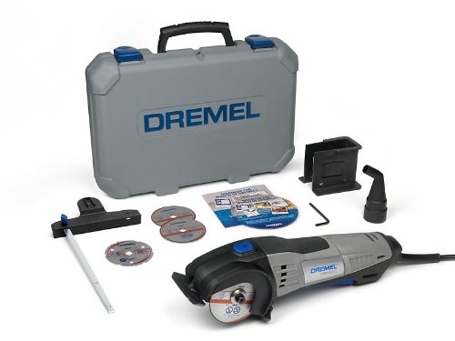 Dremel DSM20-3/4 Compact Saw with 3 Attachments and 4 Accessories, 710 W