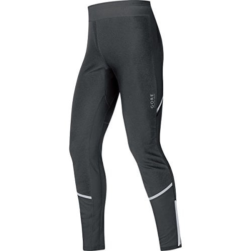 Gore Running Wear Men's Mythos 2.0 Windstopper Running Tight Trouser - Black, Large