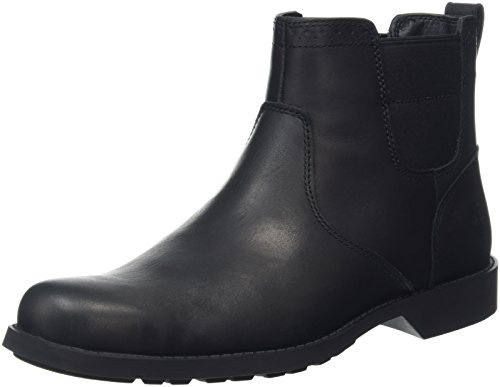 Timberland Fitchburg Waterproof Chelsea, Men’s Chelsea Boots, Black (Black), 10 UK (44 1/2 EU)