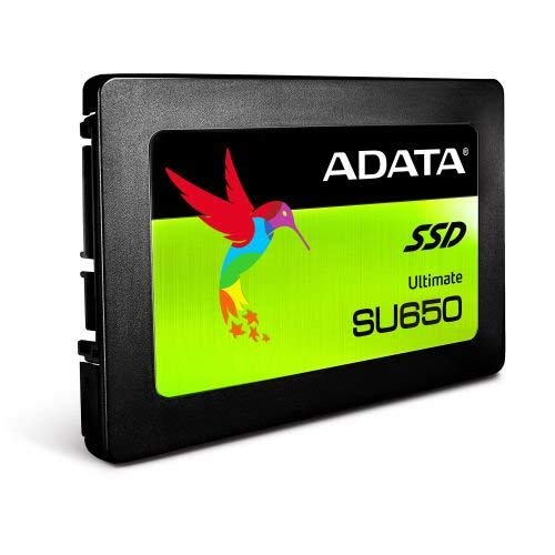 ADATA ASU650SS-960GT-C 960GB Ultimate SU650 SSD 2.5 SATA3 7mm (2.5mm Spacer) 3D NAND 520/450 MB/s 75K IOPS - (Components > SSD Solid State Drive)