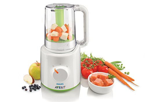 Philips Avent SCF870/20 2-in-1 Babynahrungszubereiter, weiß