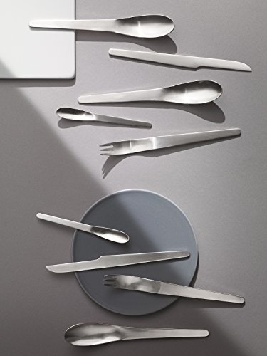 Georg Jensen Arne Jacobsen Cutlery Set 24 Piece Gift Box, Matte Stainless Steel