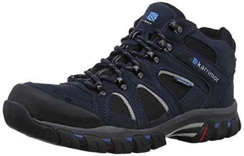 Karrimor Men’s Bodmin Mid IV Weathertite High Rise Hiking Boots, Blue (Navy), 8.5 UK 42 1/2 EU