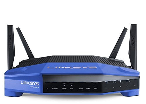 Linksys WRT3200ACM-UK MU-MIMO eSATA/USB 3.0 Gigabit Wi-Fi Router with Open Source