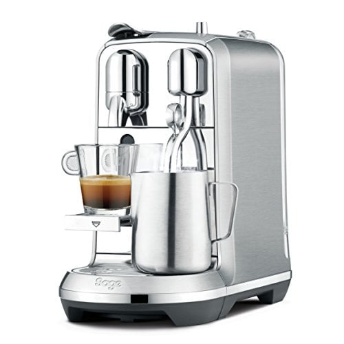 Nespresso Creatista Plus Coffee Machine, Silver by Sage