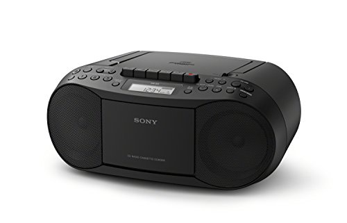 Sony CFDS70B.CEK  Classic CD and Tape Boombox with Radio - Black