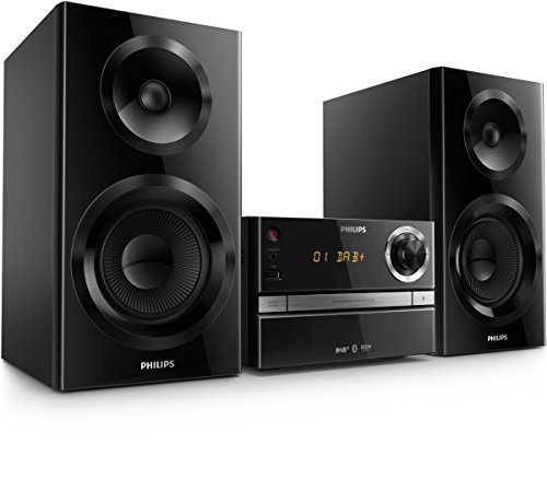 Philips BTB2370/12 Micro Music System (70 W RMS/DAB+ CD/MP3-CD/USB/FM) - Black