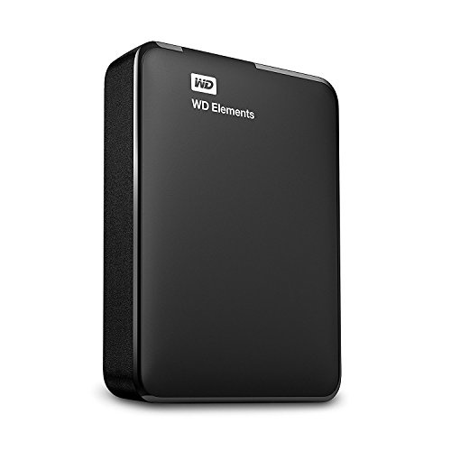 WD 3TB Elements Portable External Hard Drive - USB 3.0, for PC, Xbox One and PlayStation 4 - Black