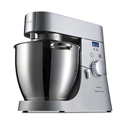 Kenwood KMM075 Chef Major Titanium Macchina Multifunzione, 1500 W