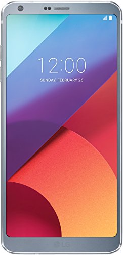 LG G6 Smartphone, Display QHD FullVision 5.7 pollici formato 18:9, Doppia Fotocamera Grandangolare da 13 MP, RAM 4 GB, Memoria Interna 32 GB espandibile fino a 2 TB, Resistente all'acqua, Argento [Italia]
