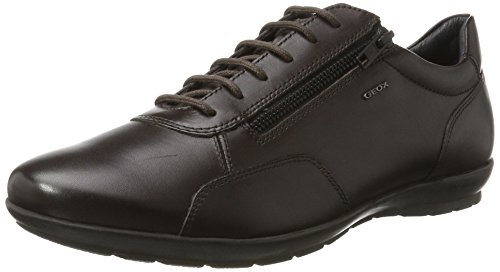 Geox Uomo Symbol A, Oxford Homme, Marron (Coffee), 43.5 EU
