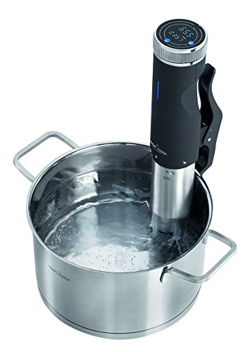Profi Cook PC-SV 1126 Sous Vide Stick, Edelstahl, LED-Multifunktionsdisplay, Timer-Funktion, 800 W