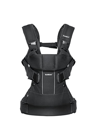 BABYBJÖRN Baby Carrier One, Black, Cotton Mix