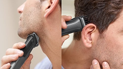 Philips Series 3000 7-in-1 Multi Grooming Kit for Beard & Hair with Nose Trimmer Attachment - MG3720/13