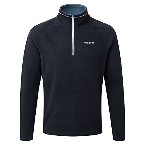 Craghoppers Men's Selby Half Zip Micro Fleece Jacket - Dark Navy, X-Large