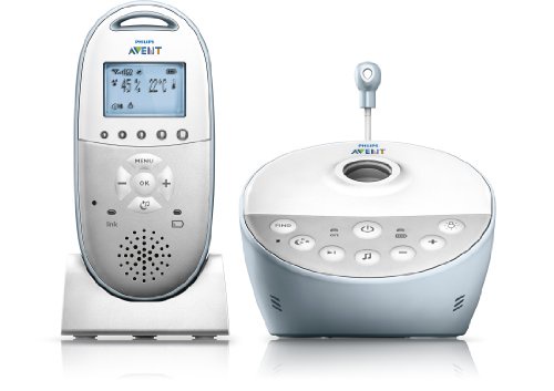Philips Avent SCD580/00 Babyphone (Smart Eco Mode, Sternenhimmel-Projektor )