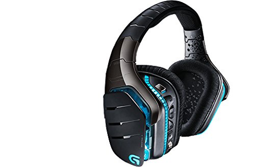 Logitech G933 Artemis Spectrum Kabelloses professionelles Gaming Kopfhörer (mit 7.1-Surround-Sound, 2,4-GHz-Verbindung, für PC, Xbox One und PS4)